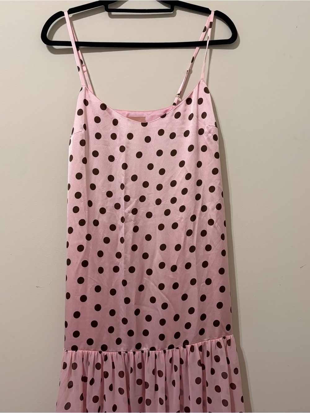 Show Me Your Mumu Dalia Pink Polka Dot Maxi Dress - Picture 5 of 9